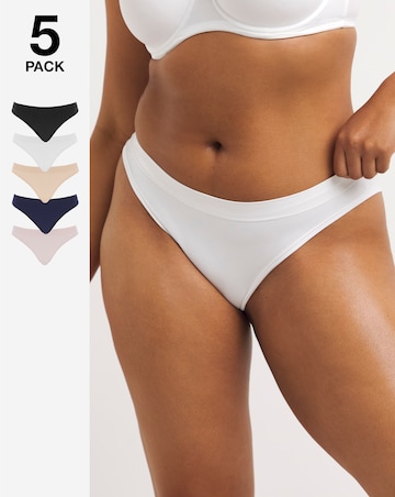 Dorina Rosanne 5 Pack Seamfree Briefs