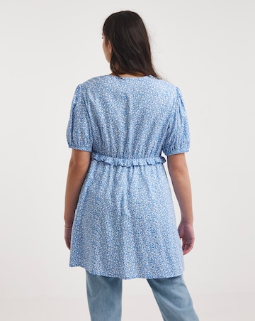 Joe Browns Lace Trim Ditsy Top