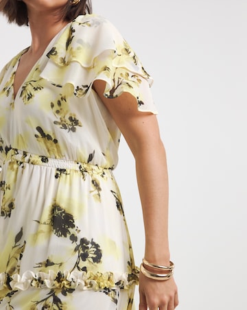 Joanna Hope Ruffle Maxi Dress