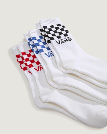 VANS Classic Check Crew 3Pk Socks