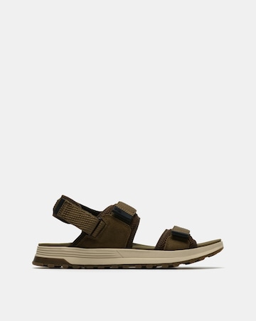 Clarks Trek River Sandals - Olive