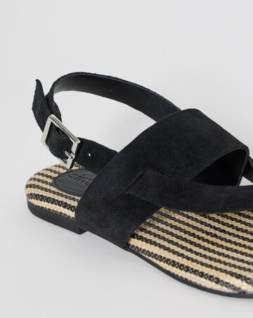 Catalina Suede Toe Post Sandals - Extra Wide Fit (EEE)