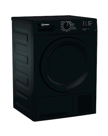 Indesit C YD C82 BBGL UK Condenser Tumble Dryer 8kg - Black