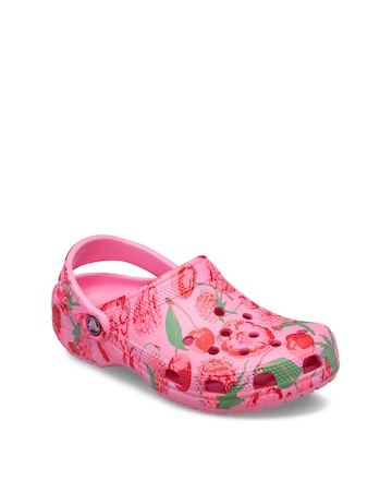 Crocs Pink Lemonade Classic Retro Summer Clog - Standard Fit