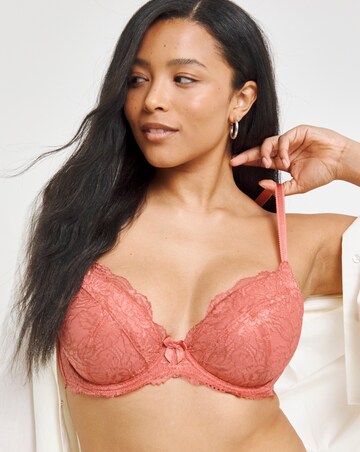 Pretty Secrets 2 Pack Ella Lace Padded Plunge Wired Bras B-K