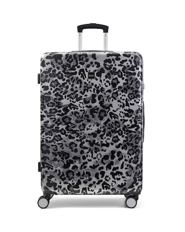 Rock Savannah Leopard 3pc Suitcase Set