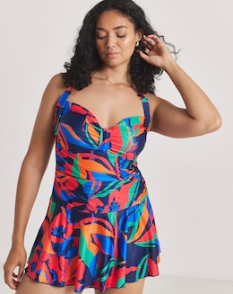 Non Wired Halter Swimdress