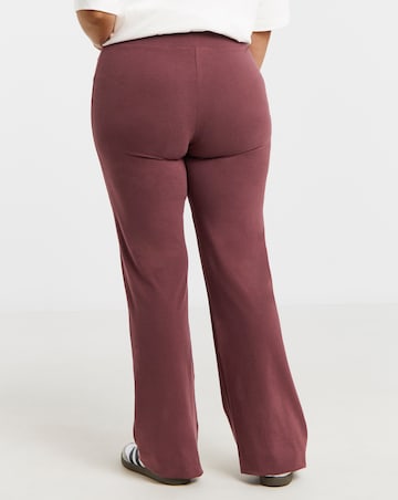 Gym King Plush Jersey Flared Legging