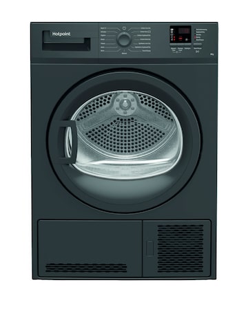 Hotpoint C HD C82 GGGD UK Condenser Tumble Dryer 8kg - Graphite