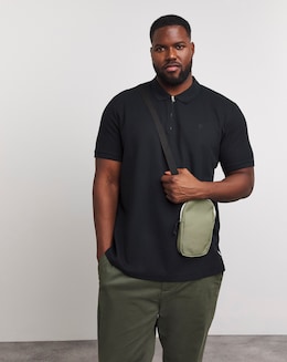 Jack &amp; Jones Johnny 1/4  Zip  Polo