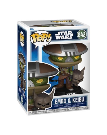 Pop! Vinyl - Mandalorian & Grogu - Embo with Keibu
