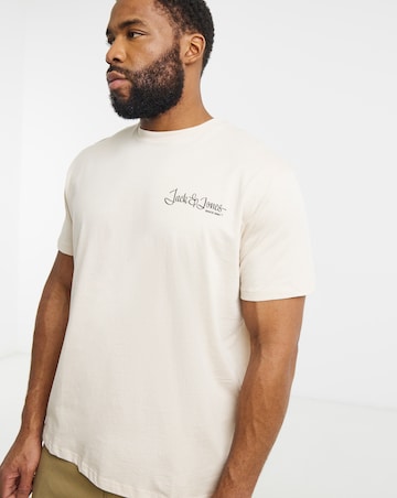 Jack & Jones Yuki Back T-Shirt Crew Neck
