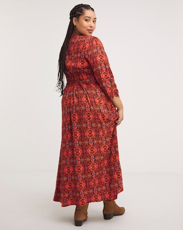 Joe Browns Layla Red Button Through Dress