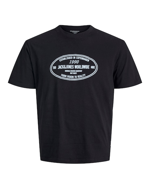 Jack & Jones York Logo T-Shirt - Black