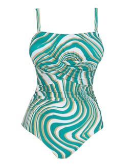 MAGISCULPT Bandeau Tummy Control Swimsuit