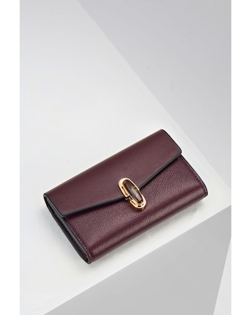 Luella Grey Leontina Black Cherry  Medium Purse