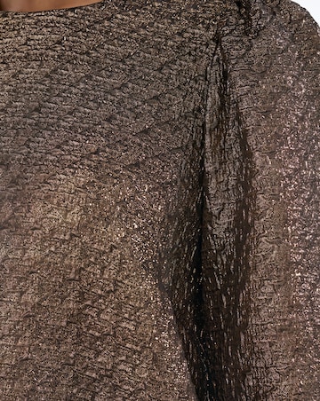 Phase Eight Frances Gold Jaquard Shift Dress