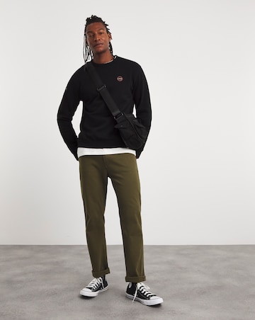 Napapijri Badge Sweatshirt - Black