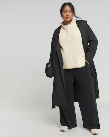 Nobody's Child Stripe Half Zip Jumper