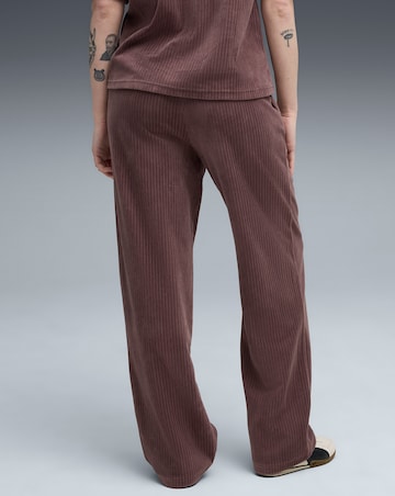 PUMA Essential Valour Rib Straight Pants