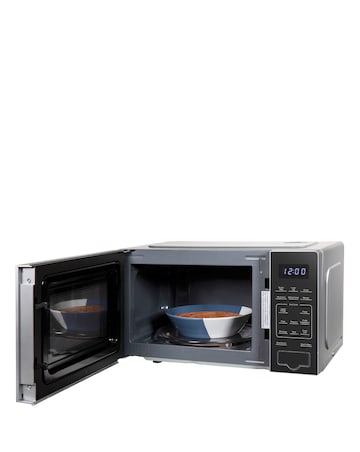 Russell Hobbs RHMT2005S 20L Silver Touch Control Digital Microwave