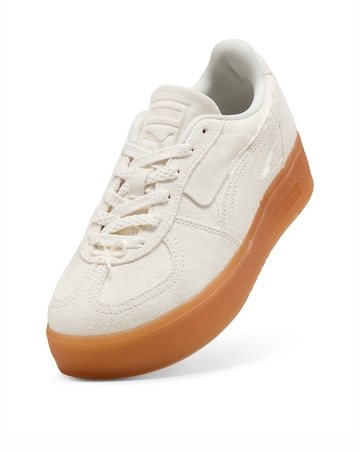 PUMA Palermo Elevata Bow Suede Trainers