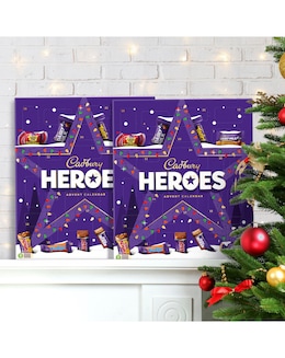 Cadbury Heroes Advent Calendar Twin Pack