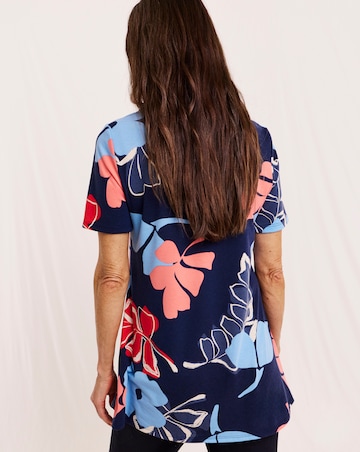 Julipa Petite Printed Jersey Tunic