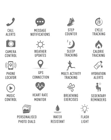 Reflex Active Series 12 Smart Watch - Navy