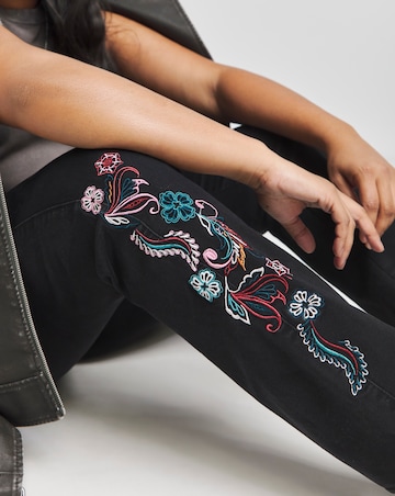 Joe Browns Embroidered Straight Leg Jeans