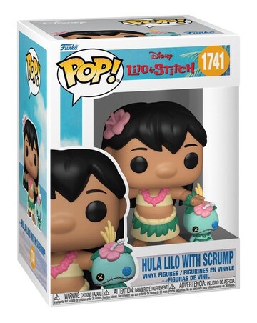 Pop! Vinyl - Lilo & Stitch - Hula Lilo with Scrump