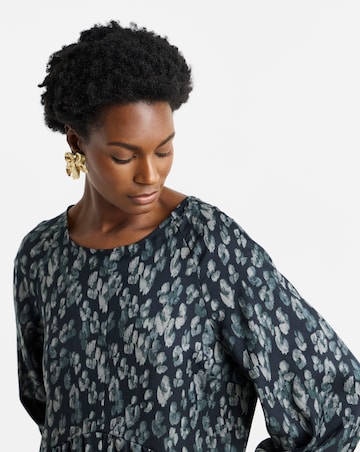 Long Sleeve Smock Dress