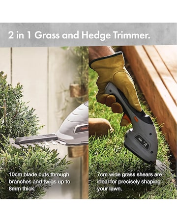 VonHaus - 3.6V 2 in 1 Cordless Trimmer