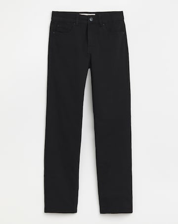 Black 24/7 Straight Leg Jeans