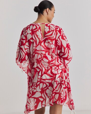 Magisculpt Shell Print Kaftan