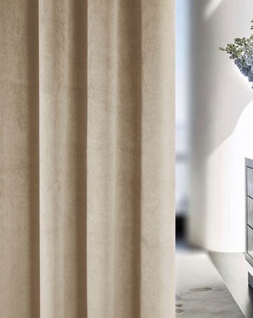 Oxford 100% Blackout Pencil Pleat Velvet Curtain