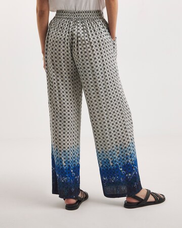 Julipa Printed Crinkle Trouser