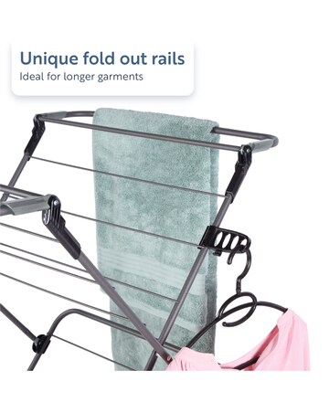 Minky Suregrip Long Drop Three Tier Airer