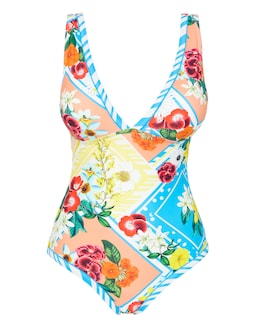 Figleaves Frida Non Wired Plunge Swimsuit