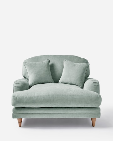 Azra Chenille Snuggle Chair