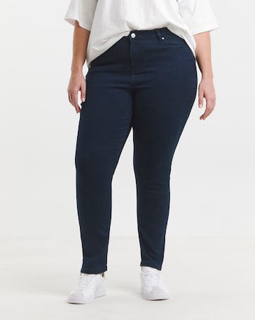 Indigo Highwaist Super Stretch Slim Jeans