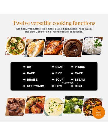 Good Food GF16012 12-in-1 Cast Iron Multi-Cooker