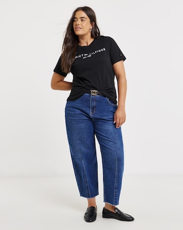 Tommy Hilfiger Logo Short Sleeve Crew Neck