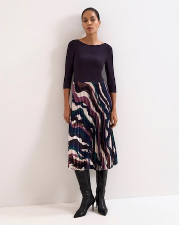 Phase Eight Woven Hem Verona Printed Dress