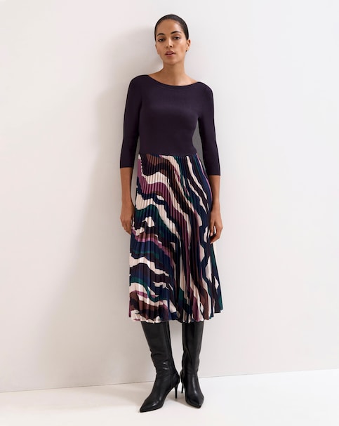 Phase Eight Woven Hem Verona Printed Dress