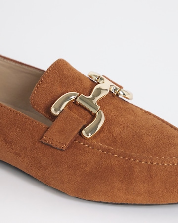 Butterfly Classic Loafer With Snaffle Trim - Wide Fit (E)
