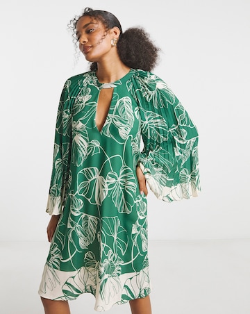 Joanna Hope Bat Wing Shift Dress
