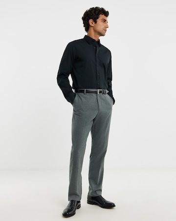 Cotton Stretch Mercerised Shirt Long