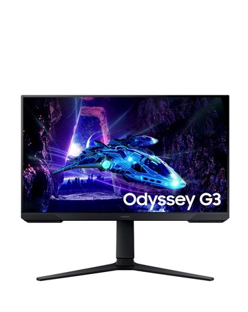 Samsung 24in Odyssey G3 FHD 180Hz 1ms LCD Gaming Monitor - Black