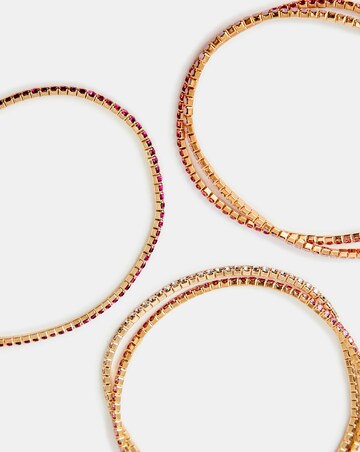 Accessorize 5-Pack Sparkle Stretch Bracelets